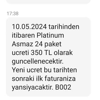 Turkcell Aynı Pakete 4 Aya Bir Zam