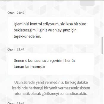 Starzbet Deneme Bonusu Hayal Kırıklığı