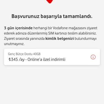 Vodafone Numara Taşıma Mağduriyeti