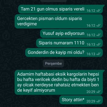 Bygwear 1 Aydır Kargomu Göndermedi.