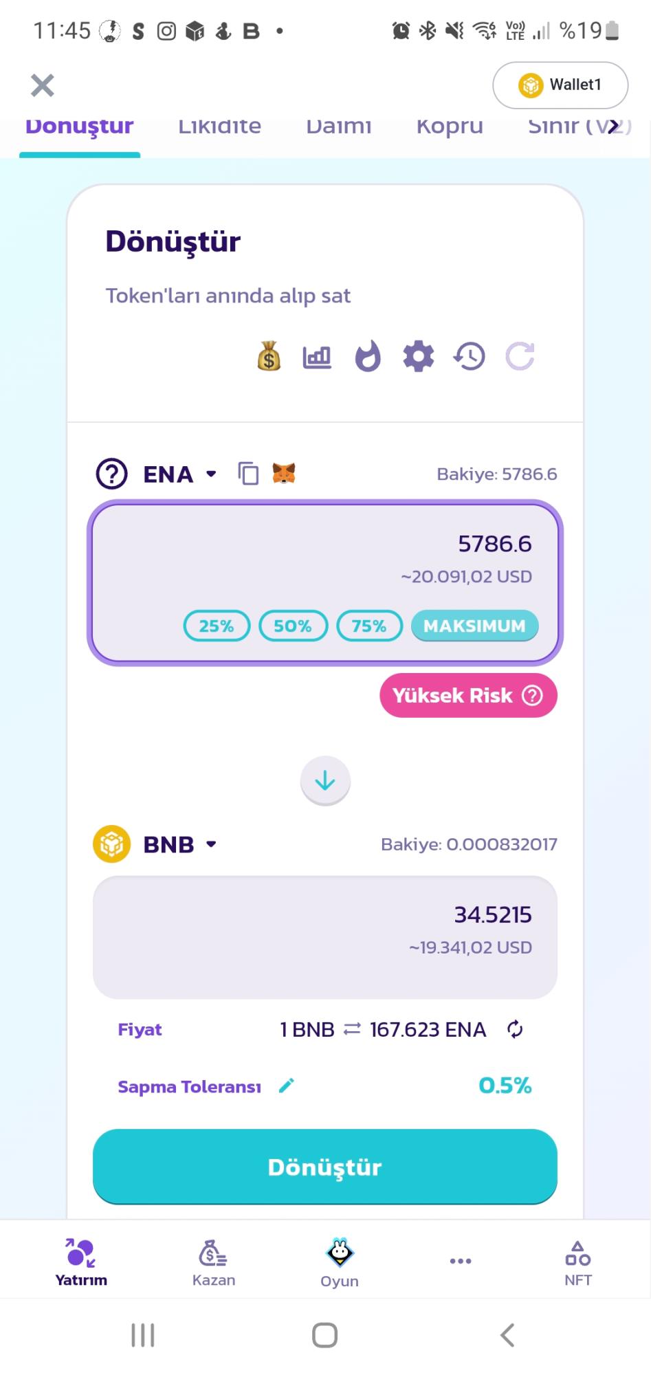 Pancakeswap (Telegram Halka Arz Tavan) Şikayetvar