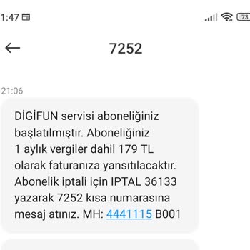 Digifun Abonelik Ücret İadesi