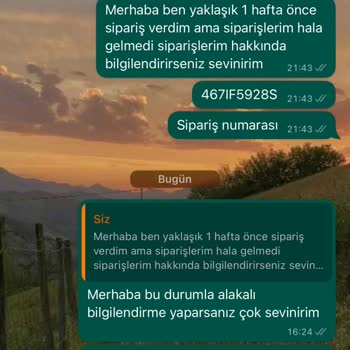 Charmé Butik Ürünler Elime Ulaşmadı