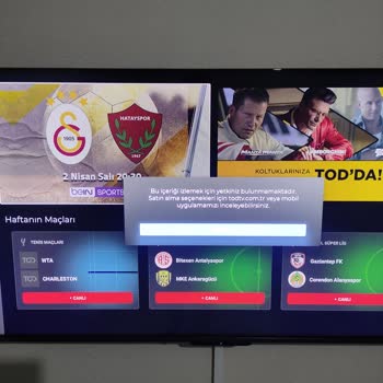 TOD Tv Televizyondan Tod Açılmıyor
