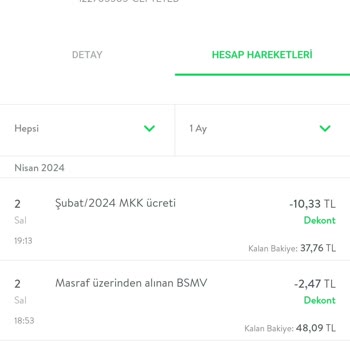 TEB MKK SPK Ücret Alınması