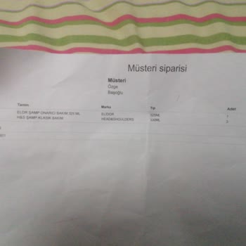 Watsons Farklı Gramajda Ürün Teslimi