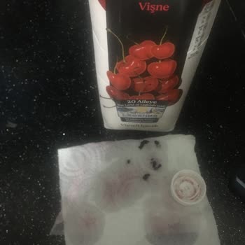 Cappy Vişne Suyu İçinde Çıkan Şeyler