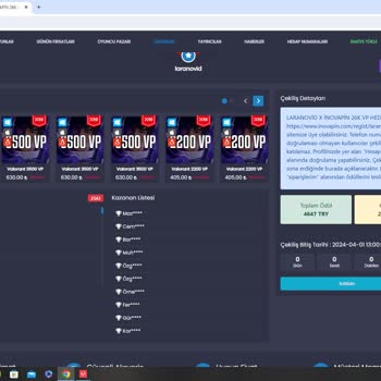 İnovapin Çekiliş Adı Altında Siteye Üye Yapıyor Dikkat!