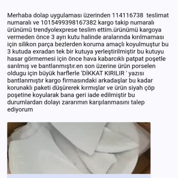 Trendyol Ekspress Kargo Ücret İadesi