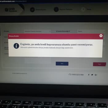QNB 0 Faizle Kredi Şikayet