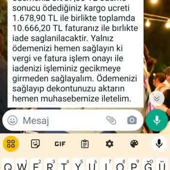 Y**** Y******* Sabun Fabrikası Ürün Göndermedi