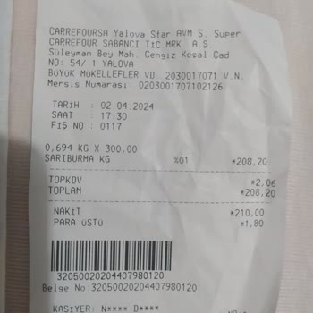 Carrefour SA'dan Aldığım Bozuk Baklava Midemi Bulandırdı.