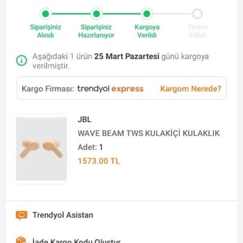 Trendyol Ürün Teslim Edilmemesi