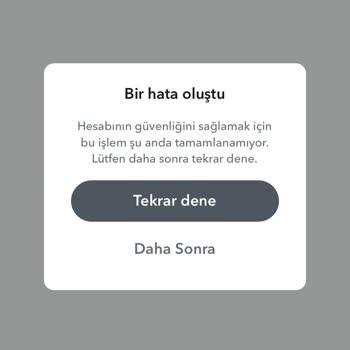 Snapchat Ad Değiştirme Hatası