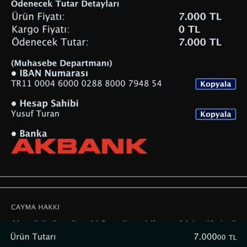 Sahibinden Güven Sorunu Yaşadığım İnternet Alışverişi