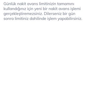QNB Finansbank Nakit Avans Problemi
