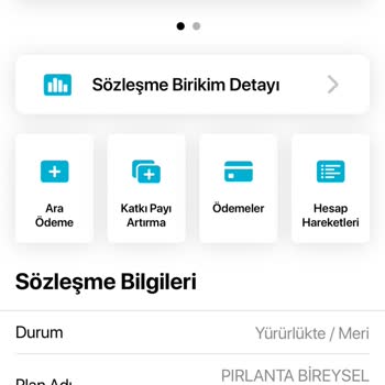 Türkiye Hayat Emeklilik Mobil Uygulama Befas Eksikliği