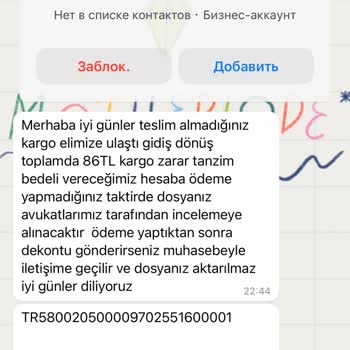 Modabetce Kombini Kargo Benden