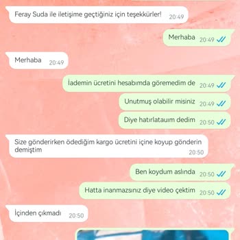 Feray Suda Dan Alışverişin Sakıncaları!
