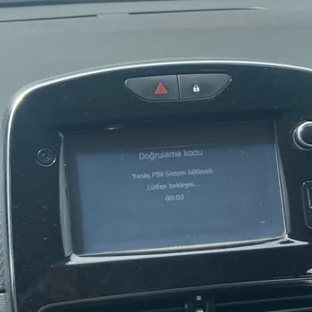 Renault Doğrulama Kodu Hatası