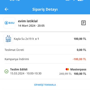 Bisu Teslim Edilmeyen Ürün Para İadesini Yapmadı Kimseye Ulaşamıyorum