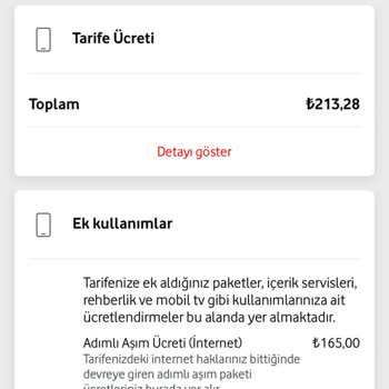 Vodafone Akıllı Aşım Paketi