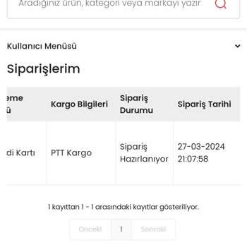 İndeks Kitap Kargom Hala Gelmedi