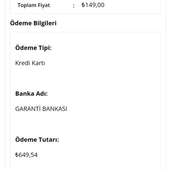 Feminen Moda Defolu Ürün Göndermiş İade Gönderdim Paramı Vermiyorlar