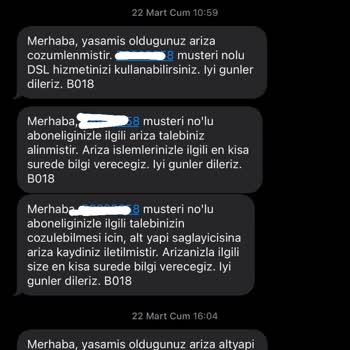 Türk Telekom Turkcell Ve Superonline Sorun Çözmüyor