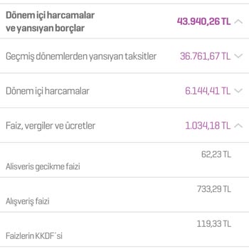 Enpara Gecikmemiş Ekstre Faizi