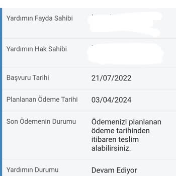 PTT Bank PTT Aile Destek Ödemesi