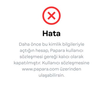 Papara Hesabı Yeni İndirdim İlk Defa Kısıtlanmış Nasıl Aktif Olacak:(