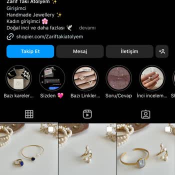 Zarif Takı Atölyem Yanıt Alamıyorum Beni Engellediler