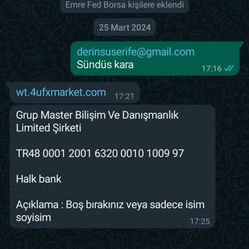 Online.4ufxonline.com Grup Master Bilisim Ve Danismanlik Limited Şirketi