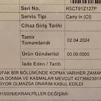 Samsung Telefon Samsung Ve MTA Elektronik Yetkili Servis