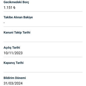 Findeks Risk Rapor Merkezindeki Risk