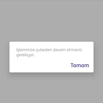 ING Mobil Uygulama Üzerinden Müşteri Olma Sorunsalı