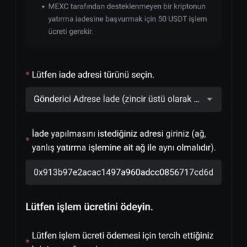 Mexc Para İadesine Daha Yüksek Para İstiyor