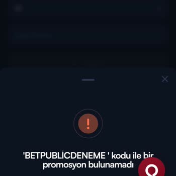Betpublic Deneme Bonusunu Alamadım