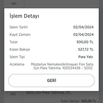 Ziraat Bankası Bilgim Dışında Yatırım Hesabımdan Fon Aldı