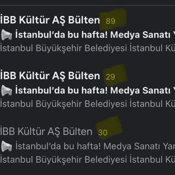 İBB Kültür Aş Spam Mail