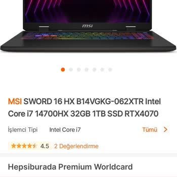 Hepsiburada 2 Gün Önce Aldığım Laptop'a 7000 Lira İndirim Yaptı