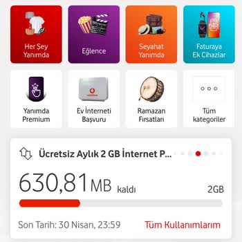 Vodafone Net Vodafone'a Her Ay 800 TL Ödemek İstemiyorum.