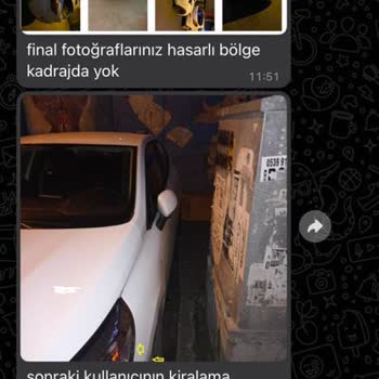 Getiraraç Başkasının Hasarını Bana Kitlemeye Çalışıyor!