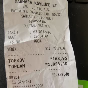 Marmara Et Köylüce Fiyat Sorunu