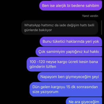Vakro Boutique Firmaya Ulaşılmıyor İade Almıyormuş
