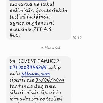 PTT Kargo Kargo Teslimatı Karmaşası Ve İletişim Sorunları