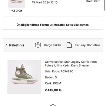 Occasion 14 Gündür Ürünümü Göndermiyor