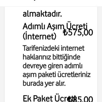 Vodafone Aylardır Fahiş Gelen Fatura Ve Açıklayamamaları