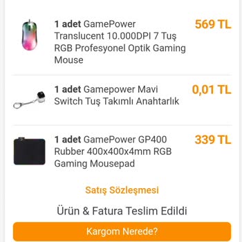 İnce Hesap Gaming Gecesi 2. Anahtarlık Hediyemi Göndermedi.